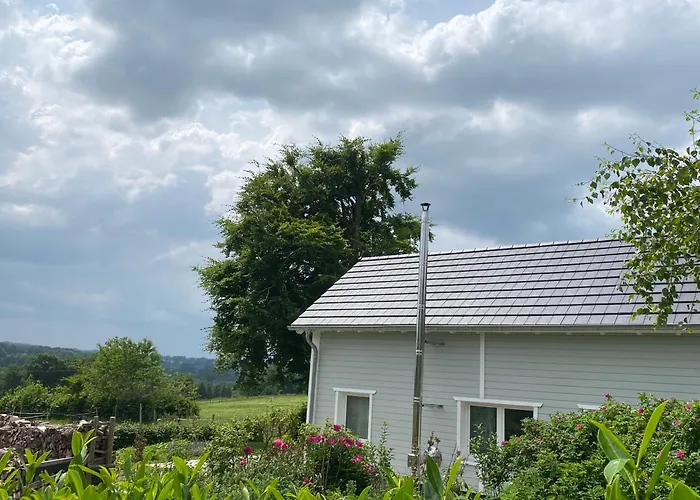 Helles Ferienhaus Mit Panoramablick Fridhem Auf Dem Huegel