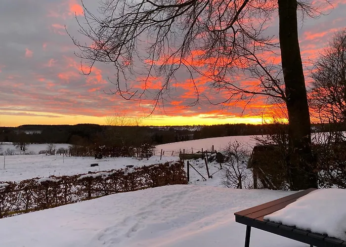 Feriehus Schwedenhaus Fridhem Monschau- Weitblick *